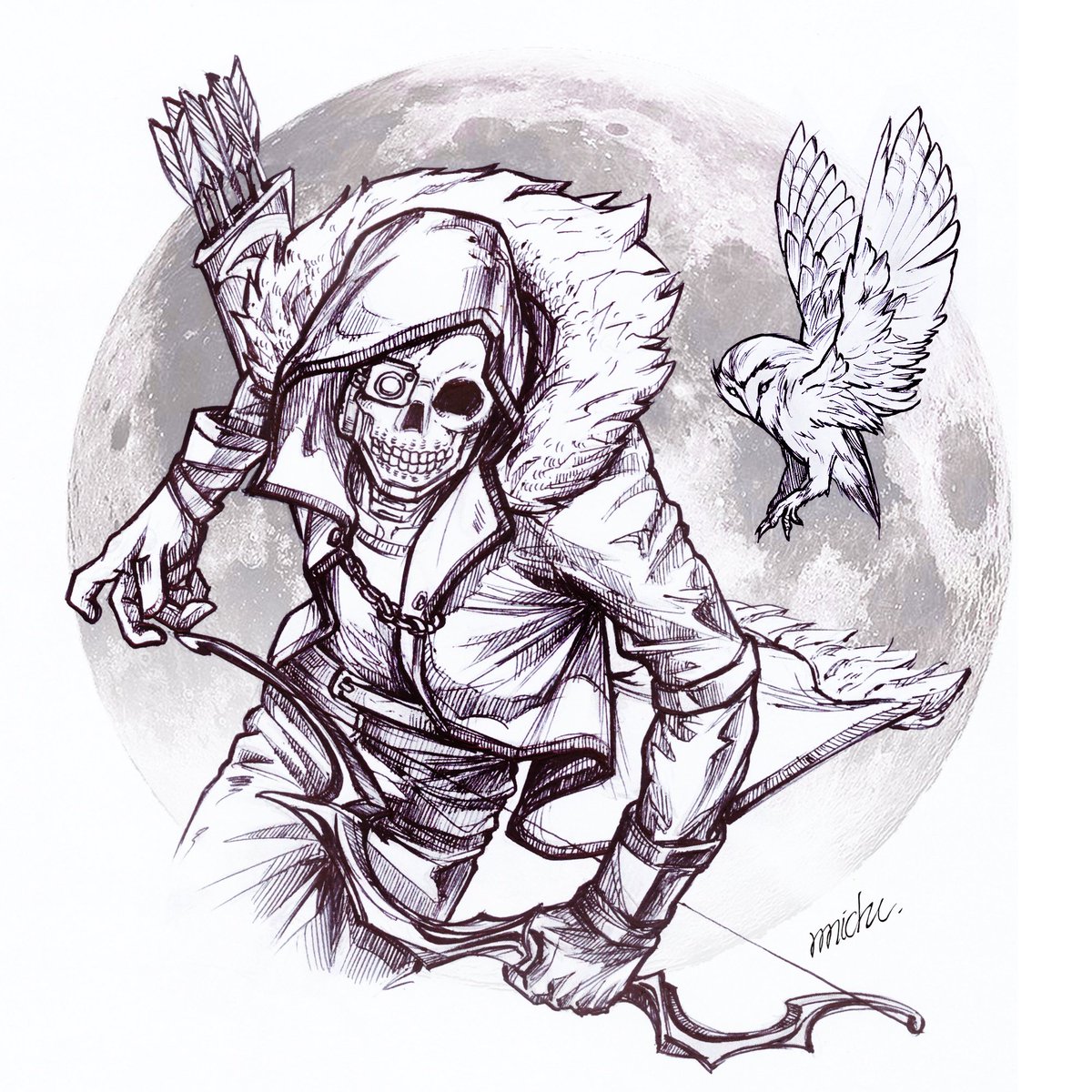 sarampakul's tweet photo. My hand drawing by pen ball fan art submission for
@HouseOfTitans_ @HouseList_ @Apex_333
HOT Legolas x Skull Robot traits !! ๐ฅ
Digital painting for next one! ๐๏ธ๐จ
#CardanoNFT
#CNFT
#Drawtillmoon https://t.co/HByUkUDg4j