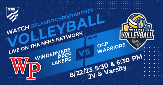 OCPAthletics's tweet photo. The 2023 #OCPVolleyball season begins tomorrow against Windermere Prep in a JV/Varsity doubleheader beginning at 5:30 pm.
All home games will be live-streamed on the @NFHSNetwork.
Follow the OCP NFHSNetwork page for all games streamed online:
https://t.co/zfGjsZGj71 https://t.co/YsYMEIhNLE