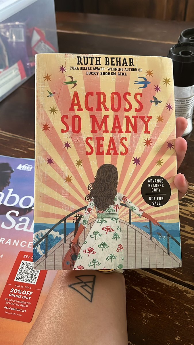 Teacher_AWebb's tweet image. #BookExcursion mail in the last week of summer made my day. I’m so excited to read @ruthbehar latest out in February through @nancyrosep and @penguinkids I love stories that connect through years and ancestry. This is certainly going to be amazing!