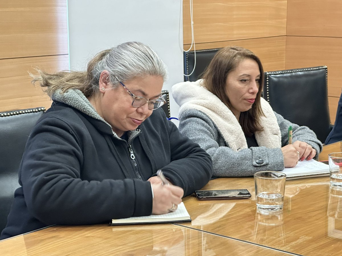 🤝 El subsecretario <a href="/gboccardobosoni/">Giorgio Boccardo Bosoni</a> recibió a dirigentes y dirigentas de sindicatos de la Región de O’ Higgins, junto a la <a href="/DiputadaD15/">@MartaGonzalezDiputada</a>, con el objetivo de conversar sobre desafíos en materia de automatización y reconversión laboral.