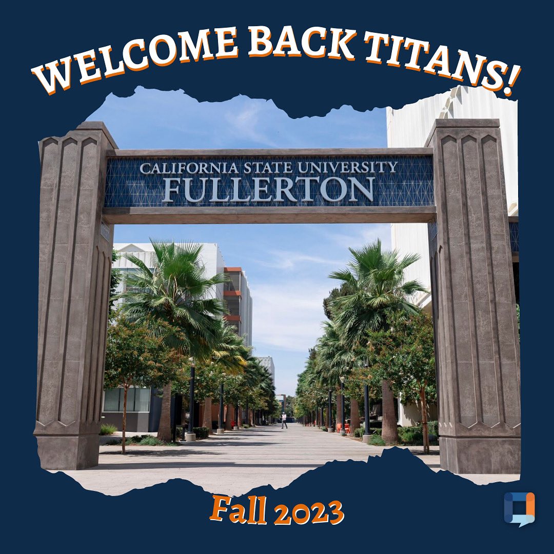 Welcome back, Communication Titans!
Those of us from the outreach and publicity sector of the Department of Communications hope you had a wonderful summer break! 

New semesters are always tough, so make sure to take care of yourself.