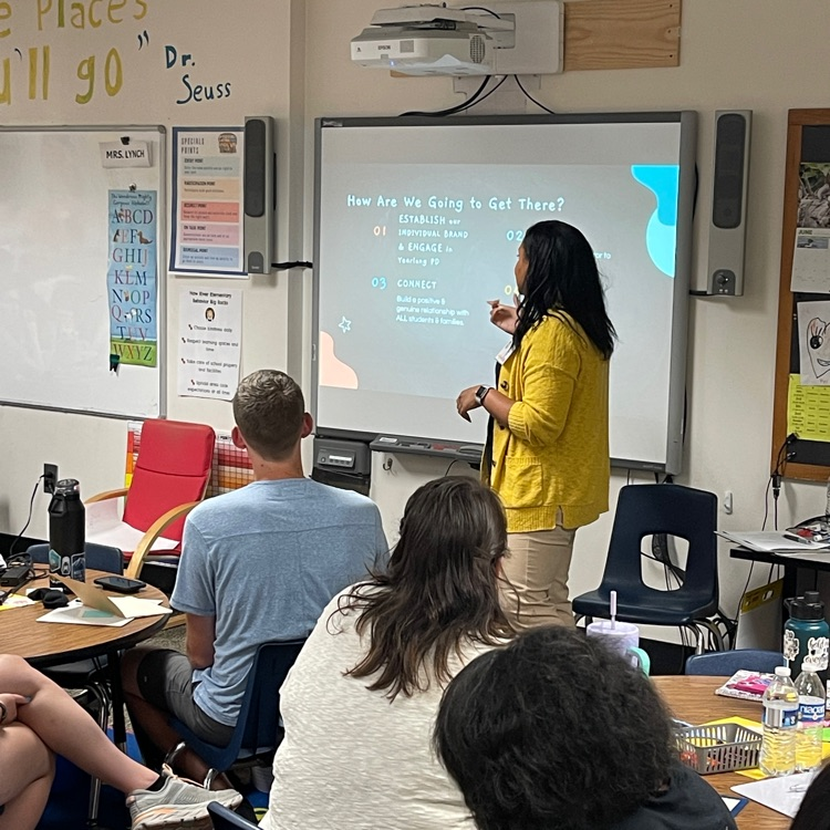 HRE_lion_cubs's tweet photo. "Mirror, mirror on the wall, there is a Name Brand educator in us all!" Lion Cub Leaders are taking a deep gaze into the mirror this school year to reflect and refine our brand as educators. Ms. Fonville is leading us in our work as we reflect, connect, and affect! 🖤💛 https://t.co/CJ8NtAPQWN