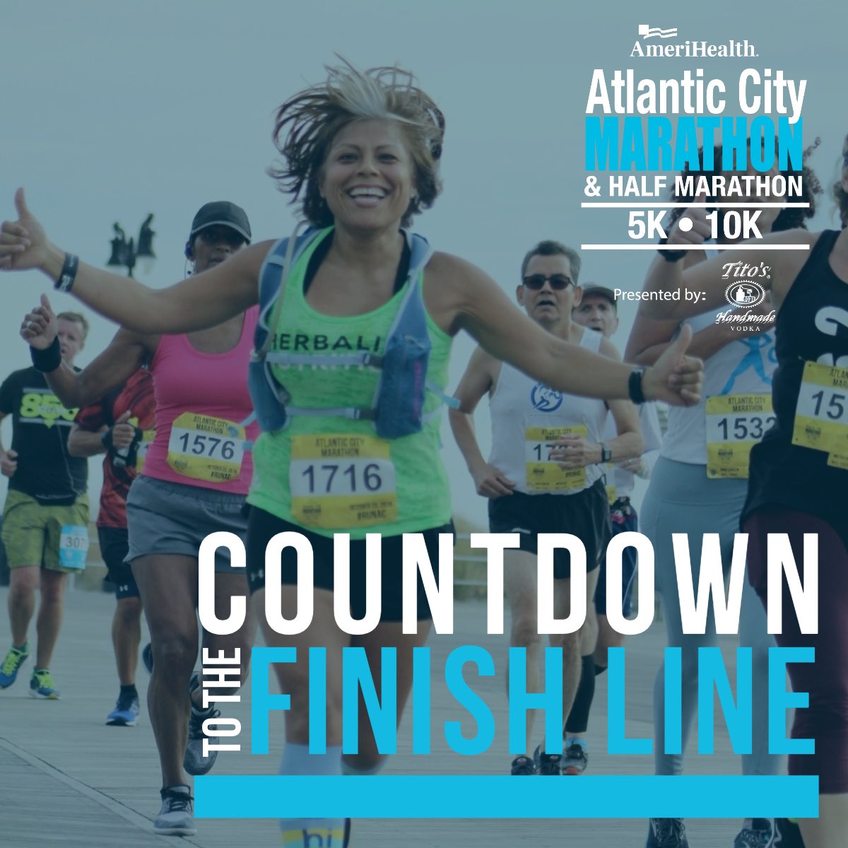 ACMarathon1's tweet photo. 🏃‍♀️ Lace up those sneakers, the countdown to the big day has begun! ⏳ Excitement building, muscles prepped, and determination in full swing. 
Can't wait to hit the pavement and conquer those 26.2 miles! 🏅🏁 #MarathonCountdown #ReadyToRun #runac #acmarathon #atlanticcitymarathon https://t.co/mFuM0wDRzk
