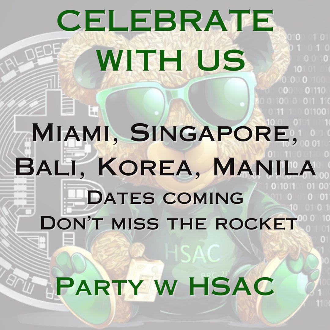 brc20hsac's tweet photo. Information coming soon🥳🥳💸💸 #hsac #hsaclife #fbt #funbitcointoken #bitcoin. . https://t.co/DeJXOH0Ajg