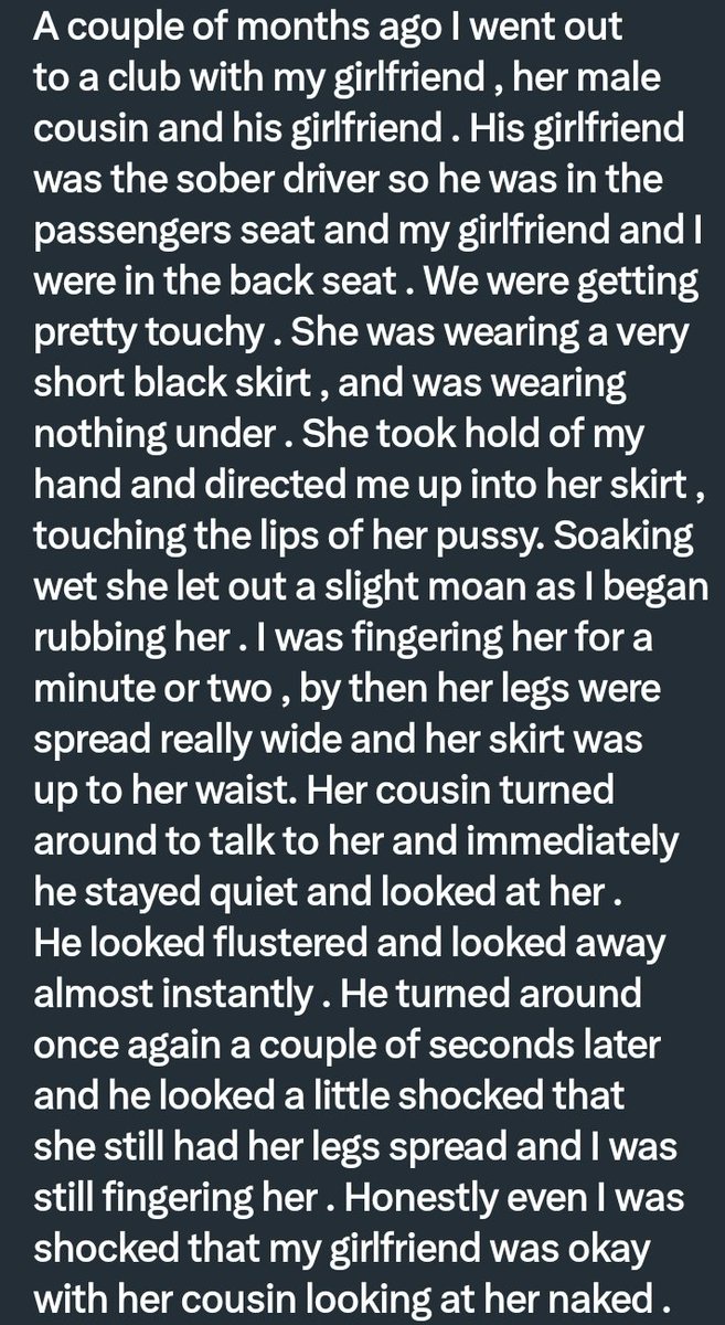 PervConfession's tweet photo. He gave his girlfriends cousin a good show https://t.co/ql0lktLjvX