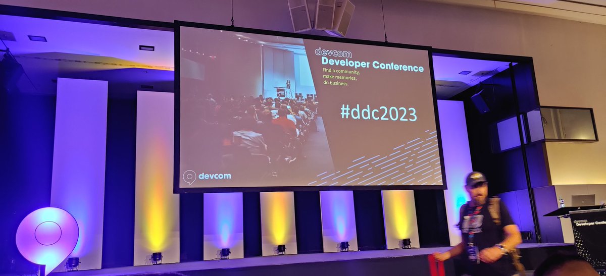 First day of #ddc2023 is done! Met a lot of great devs there and listened to great talks! Can't wait for the second day!