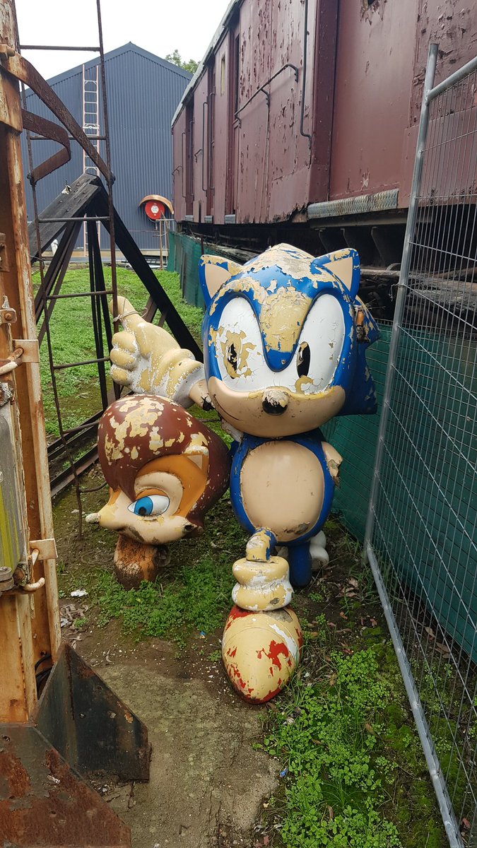 圖 SEGA找回丟失20年的SONIC雕像 修好後展出