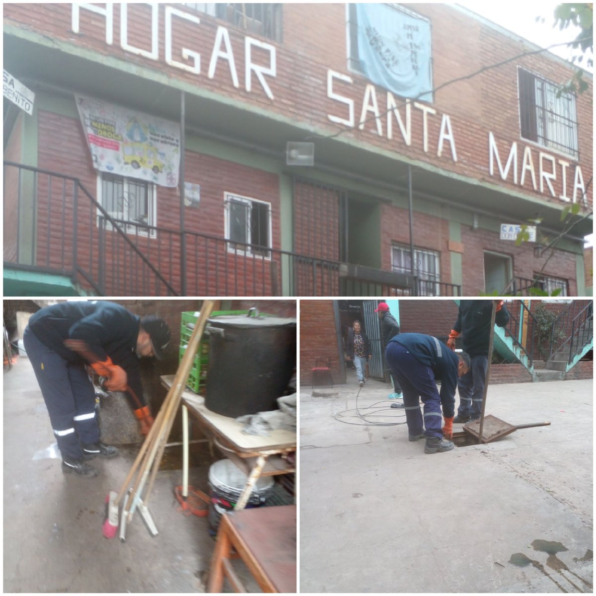 andresreynaga21's tweet photo. Hoy lunes 21/8 feriado estuvimos brindando servicio hidrocinetico en mz 9B, 1, 3 casa hogar madre del pueblo desobstruccion por camara en mz 20 y 25 atmosférico desagote por cámara. Pedidos recepcionados desde nuestros call center 📞 #IVC #DGGIS #UGIS barrio #ricciardelli https://t.co/pNB2tm3kes