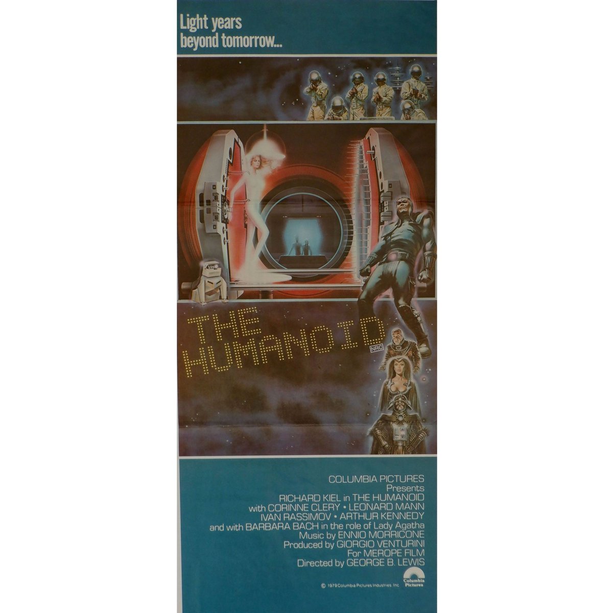 EverRotating's tweet photo. The Humanoid (1979) - Original movie poster from 1979. 74 cm x 32.3 cm.
๐ https://t.co/46Hx9DFDMc
#TheHumanoid #RichardKiel #Humanoid #SciFi #1970s #MoviePoster #eBay https://t.co/pWuw8pLEqA