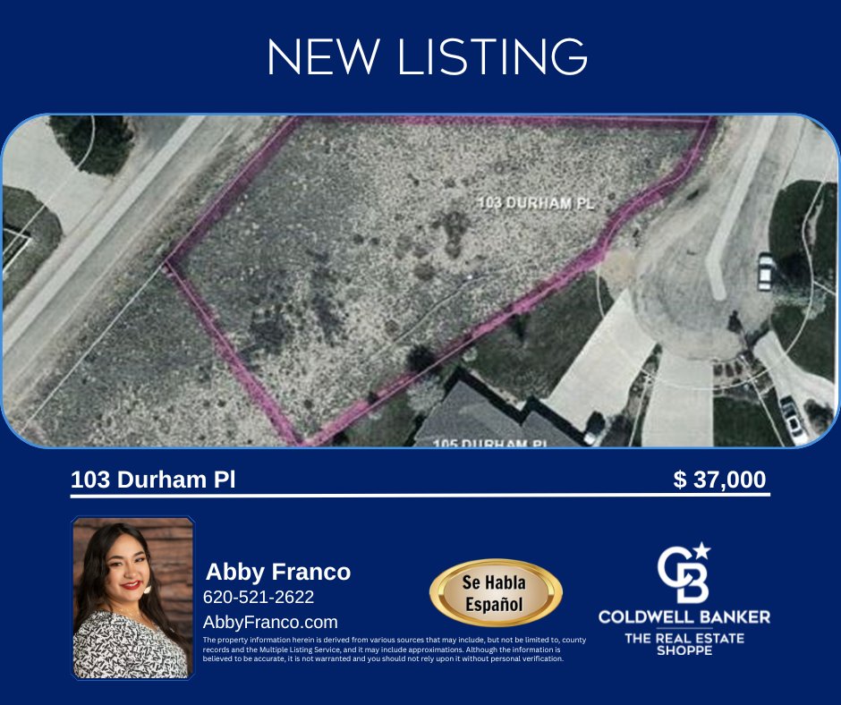 RealEstateShopp's tweet photo. New Opportunity to have your #dreamhome built in Southwind
Abby Franco, Realtor at Coldwell Banker The Real Estate Shoppe  |  620-521-2622  |  https://t.co/jC3oRMFvTO https://t.co/N1hC2JLaFT