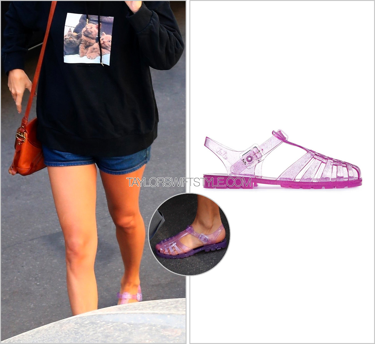 <a href="/taylorswift13/">Taylor Swift</a> Taylor previously wore these sandals back in June 2022.