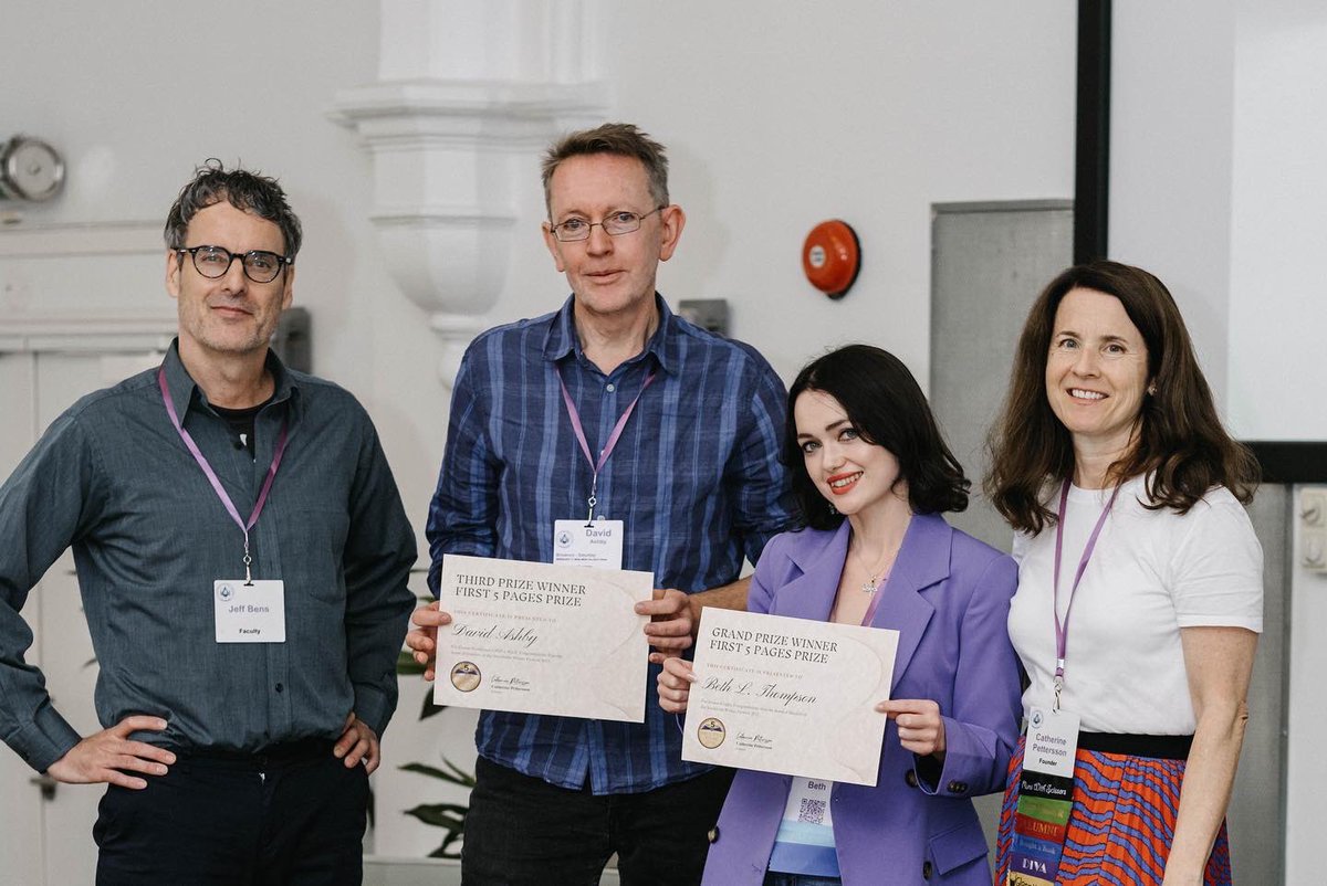 BethLucy's tweet photo. Moments from Stockholm Writers Festival โ a joyous few days celebrating my prize win & all things writing with the loveliest, passionate people, best conversation, fika, vin, cosy nights in รstermalm, kulning & cowbells ๐๐ฅ๐โญ๏ธโจ @StockholmWriter #swf23 https://t.co/YJ3RLsabFe