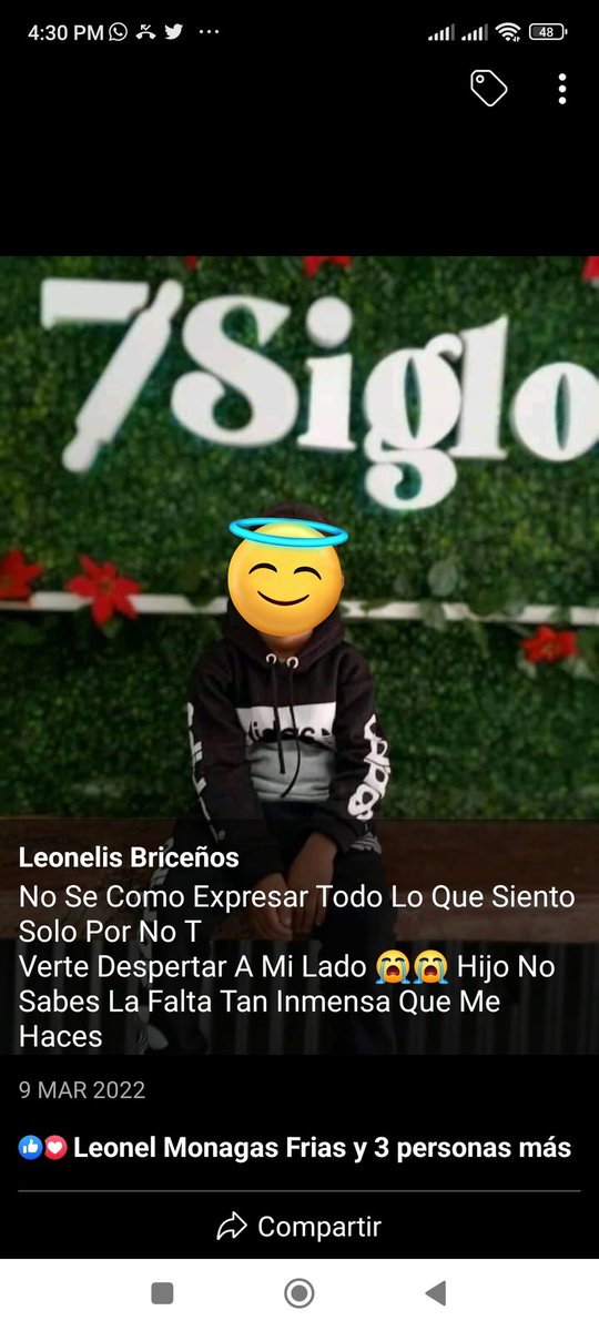 manuelita1504's tweet photo. #21Ag
Lismar Leonelys Saray Monagas Briceño (22)
Se fue a Perú a trabajar hace 2 años. Desde la 1era. semana de diciembre de 2022 su hijo de 8 años espera el regreso de su mami.
#DóndeEstáLismarMonagas
#TrataEsLaEsclavitudModerna
#JusticiaParaLismar
#VenezolanaDesaparecidaEnPerú https://t.co/pnjFdZuHk3