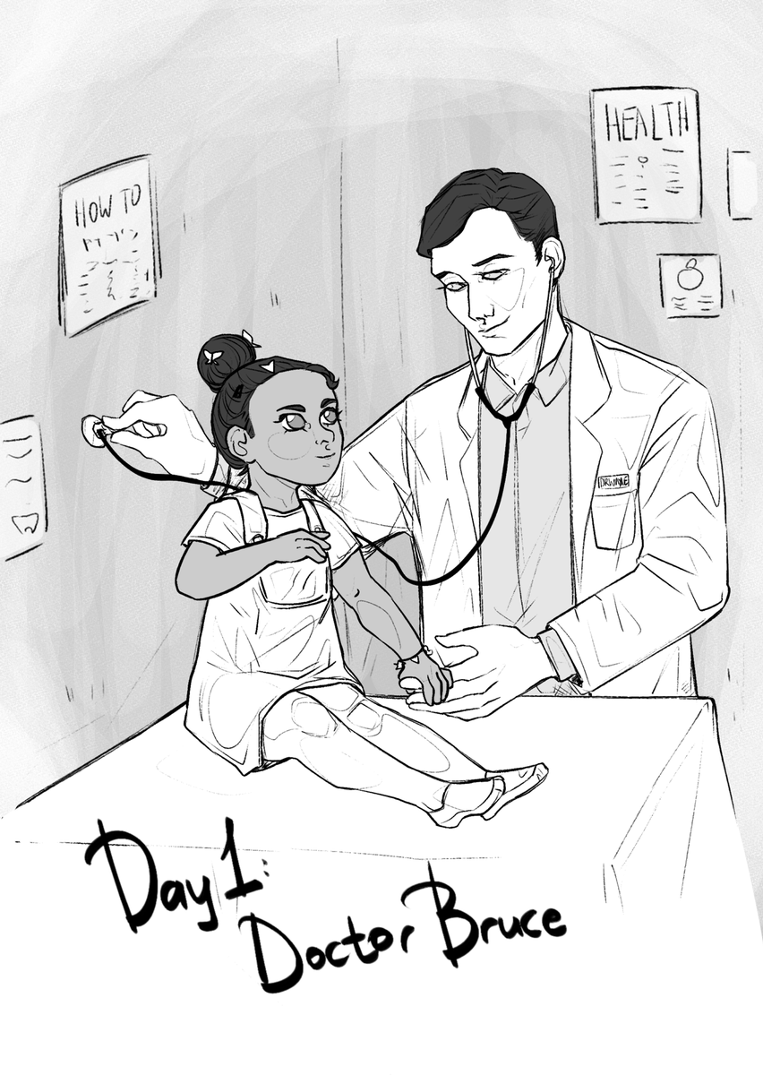 _lf24's tweet photo. #brucewayneweek2023 

🦇 Day One 🦇 
Doctor Bruce https://t.co/JWHk5krsXu