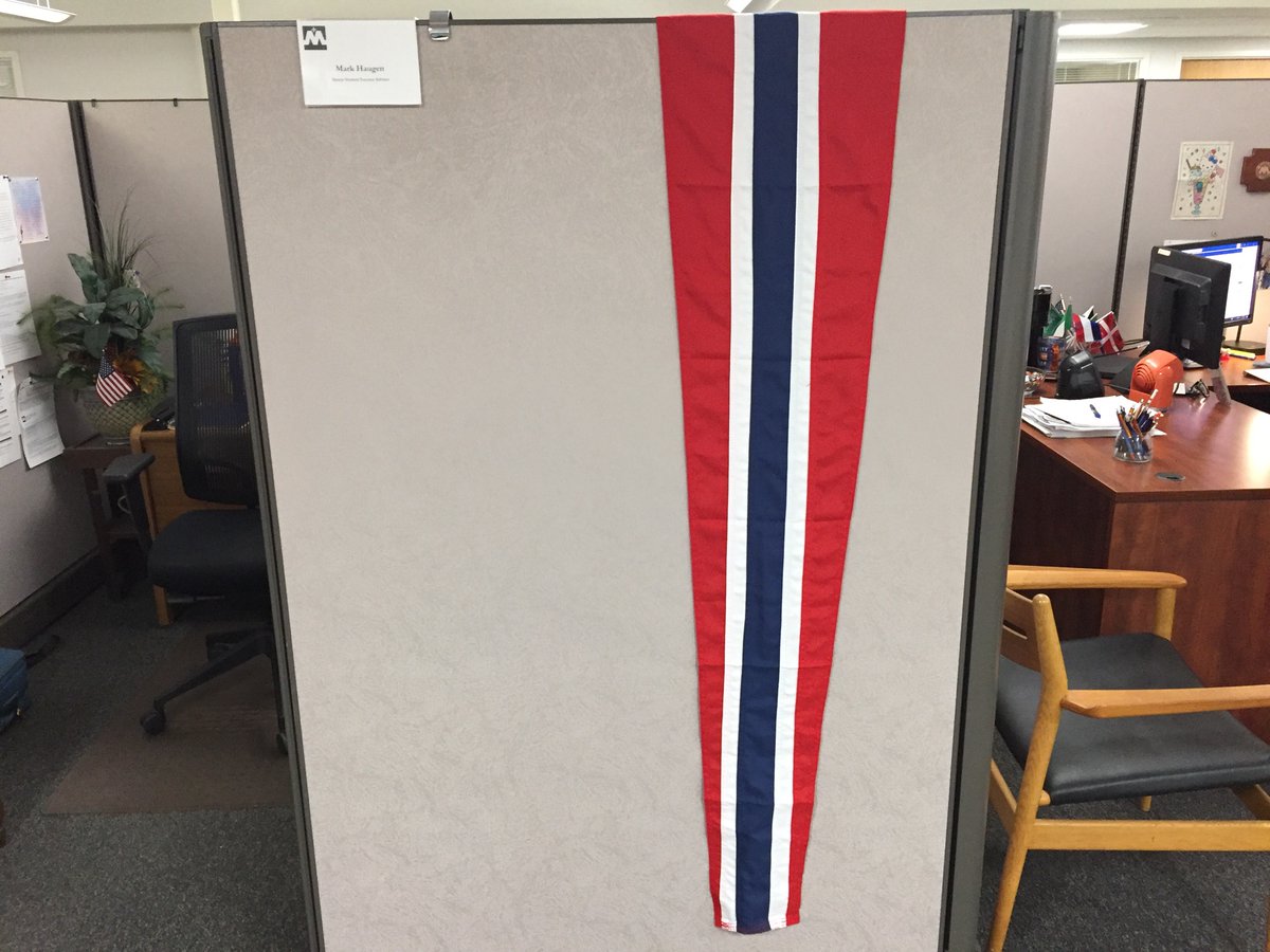 MarkHaugen20's tweet photo. Adding a Norwegian touch to my office. https://t.co/XolpPbO2Wr