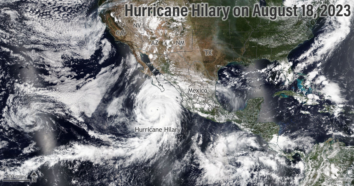 Hurricane Hilary made waves last week as it triggered Southern California's first-ever tropical storm watch (and warning). Learn why it is so rare for a tropical cyclone to make landfall on the U.S. West Coast. climate.gov/news-features/…