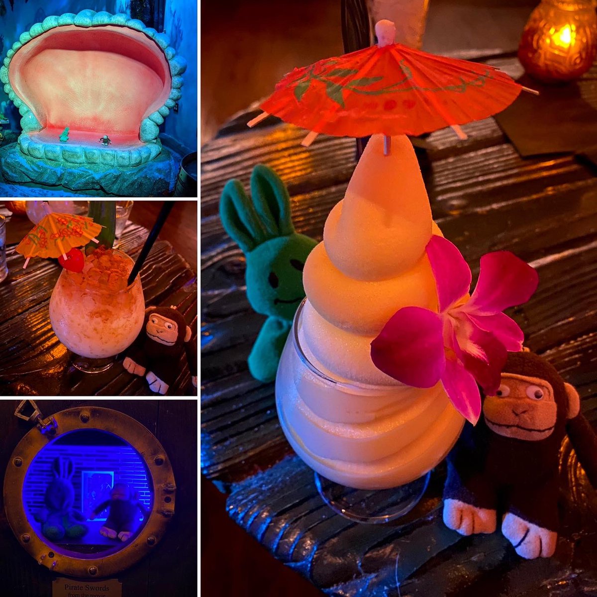 greenietravels's tweet photo. The tiki drinks are great, but check out the giant Dole Whip!
.
.
.
#thegoldentiki #goldentikivegas #cocktails #tikidrinks #threedotsandadash #piranhapunch #noabvcocktails #napainkiller #dolewhip #dolesoftserve #lasvegas #alwaysbetongreenie https://t.co/0nk9n50qit