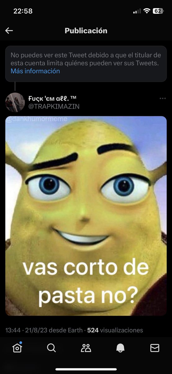 JAJAJAJAJAJAJAJJAJAJAJA UNO MÁS A LA LISTA NO LE GUSTAN LOS MEMES @RickyEdit