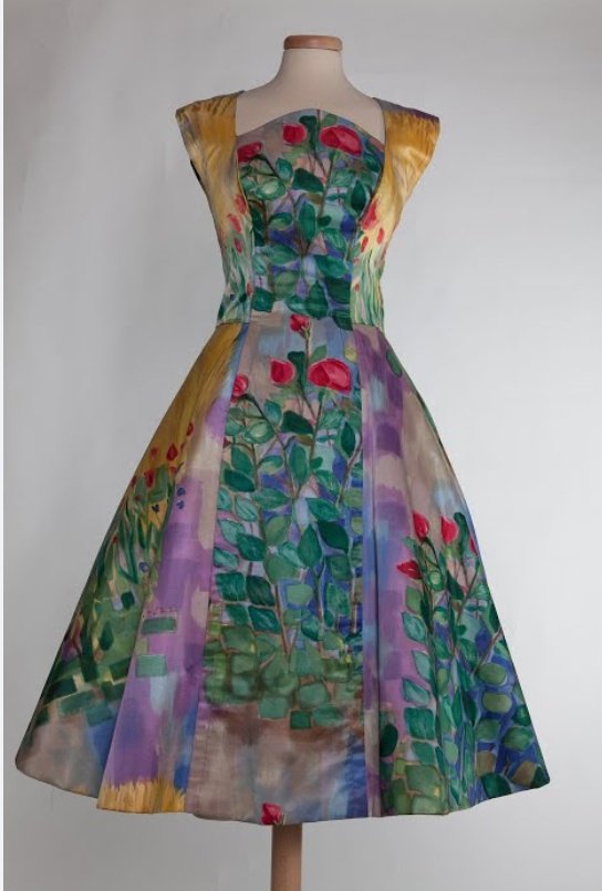 Premio de pintura 'Flores'
Vestido en seda estampada

#Fashion
#TextileArt

Sorelle Fontana, 1953
© FMF