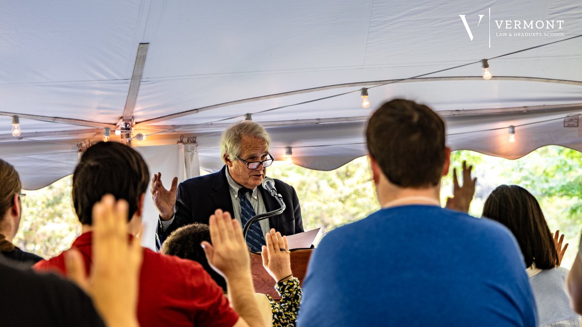 VTLawSchool's tweet photo. Today we begin Orientation week at Vermont Law and Graduate School, and we couldn’t be happier to have you on campus! 

As our students kick off the 2023-2024 academic year we are looking forward to navigating this journey together. Welcome to the VLGS Family. #SwansFlyTogether https://t.co/iu3JCndxTy