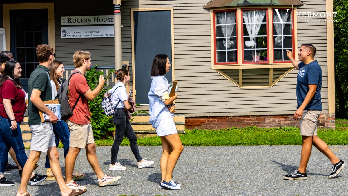 VTLawSchool's tweet photo. Today we begin Orientation week at Vermont Law and Graduate School, and we couldn’t be happier to have you on campus! 

As our students kick off the 2023-2024 academic year we are looking forward to navigating this journey together. Welcome to the VLGS Family. #SwansFlyTogether https://t.co/iu3JCndxTy