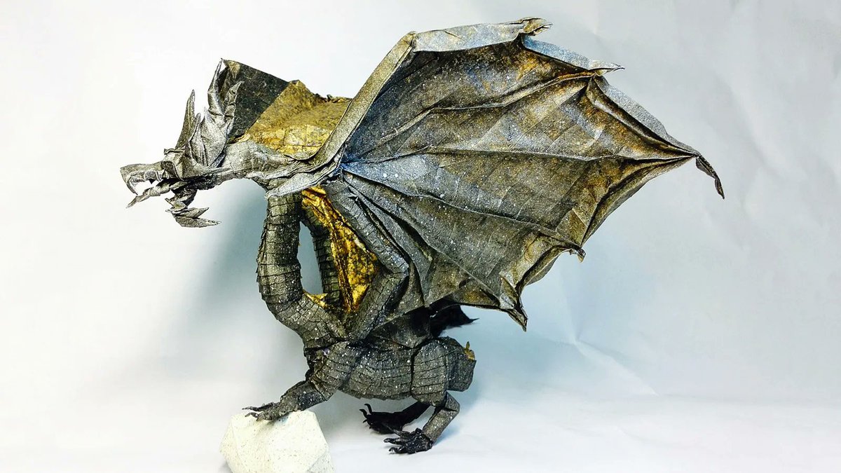 Incredible Origami Dragons that Will Set Your Heart on Fire: origami.me/dragons-3/ #origami #dragons