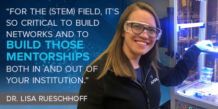AFResearchLab's tweet photo. Dr. Lisa Rueschhoff is here to give us some #MondayMotivation! Let's build those networks!
#AFResearchLab | #MotivationMonday | #STEMQuotes https://t.co/sur3keiAOz