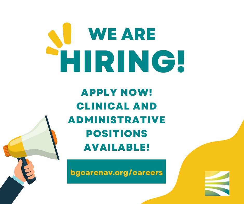Looking for a career where your expertise and passions are valued? Join #TeamBCN! We're hiring for clinical and administrative positions. Apply today! buff.ly/3QF5xuF