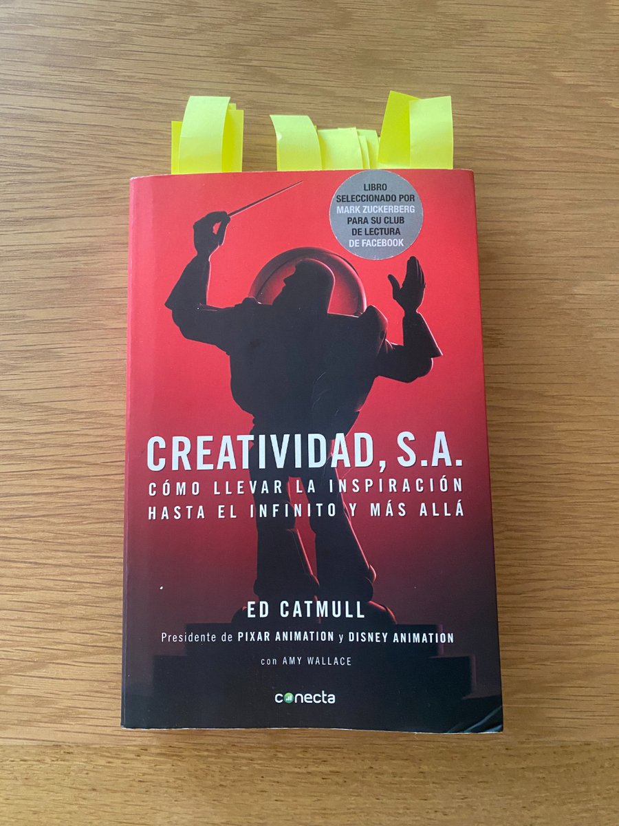 leonlector_'s tweet photo. ⭐️ NUEVA RESEÑA ⭐️

📖 CREATIVIDAD, S.A. 

✍🏻 @edcatmull 
🖨 @ConectaLibros @penguinlibros 
 
5️⃣ Lecciones sobre cómo liderar una empresa creativa https://t.co/Hy8qgFuQDP