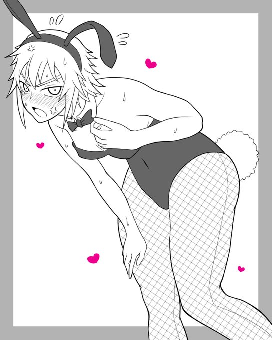 ホロワーのオリキャラのスケベバニー絵をこっそり上げておく。 