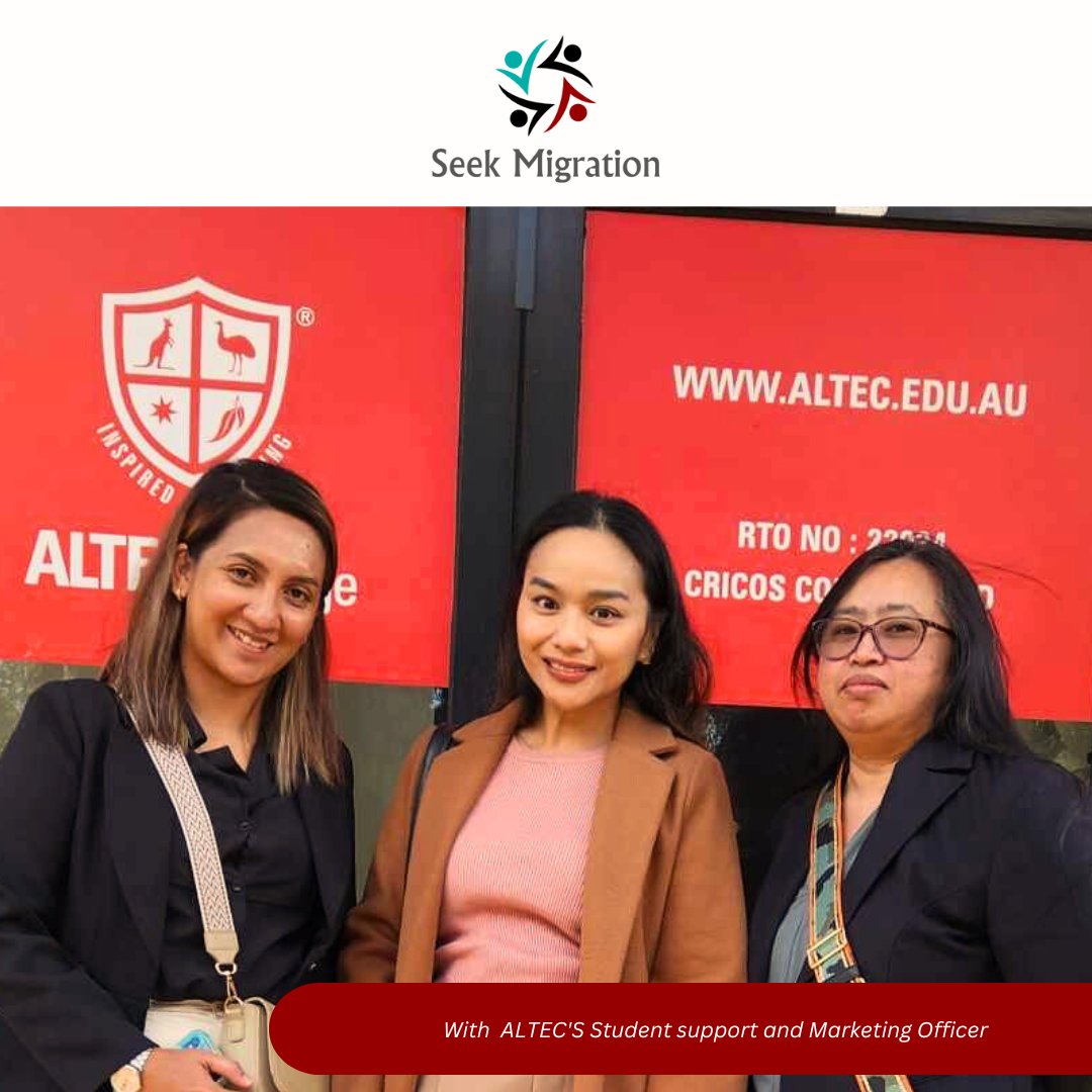 SeekMigration's tweet photo. School visit at ALTEC College. We had the opportunity to witness their exceptional facilities and see the students thoroughly enjoying their time at ALTEC.
#EducationPartner #StudentVisa #SeekMigration https://t.co/OHfQfMkO42