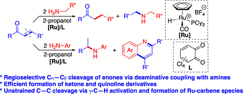 When it's Monday and you are wondering what all the other organometallic chemists are doing, they might be reading the latest from <a href="/Orgmet_ACS/">Organometallics</a>: "Scope and Mechanism of the Ruthenium-Catalyzed Deaminative Coupling Reaction of . . .  " pubs.acs.org/doi/10.1021/ac…