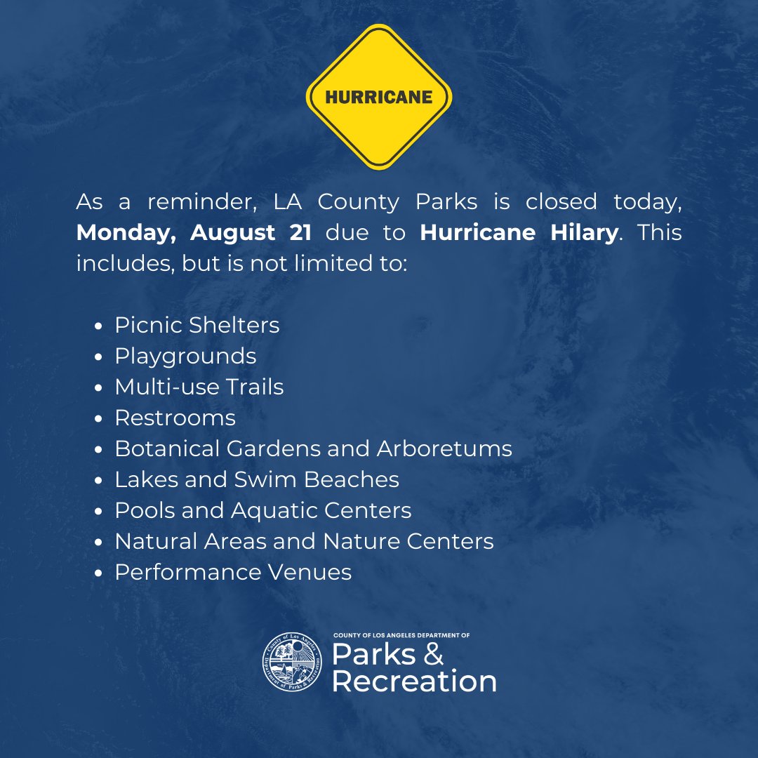 Los Angeles County Parks & Recreation tweet media