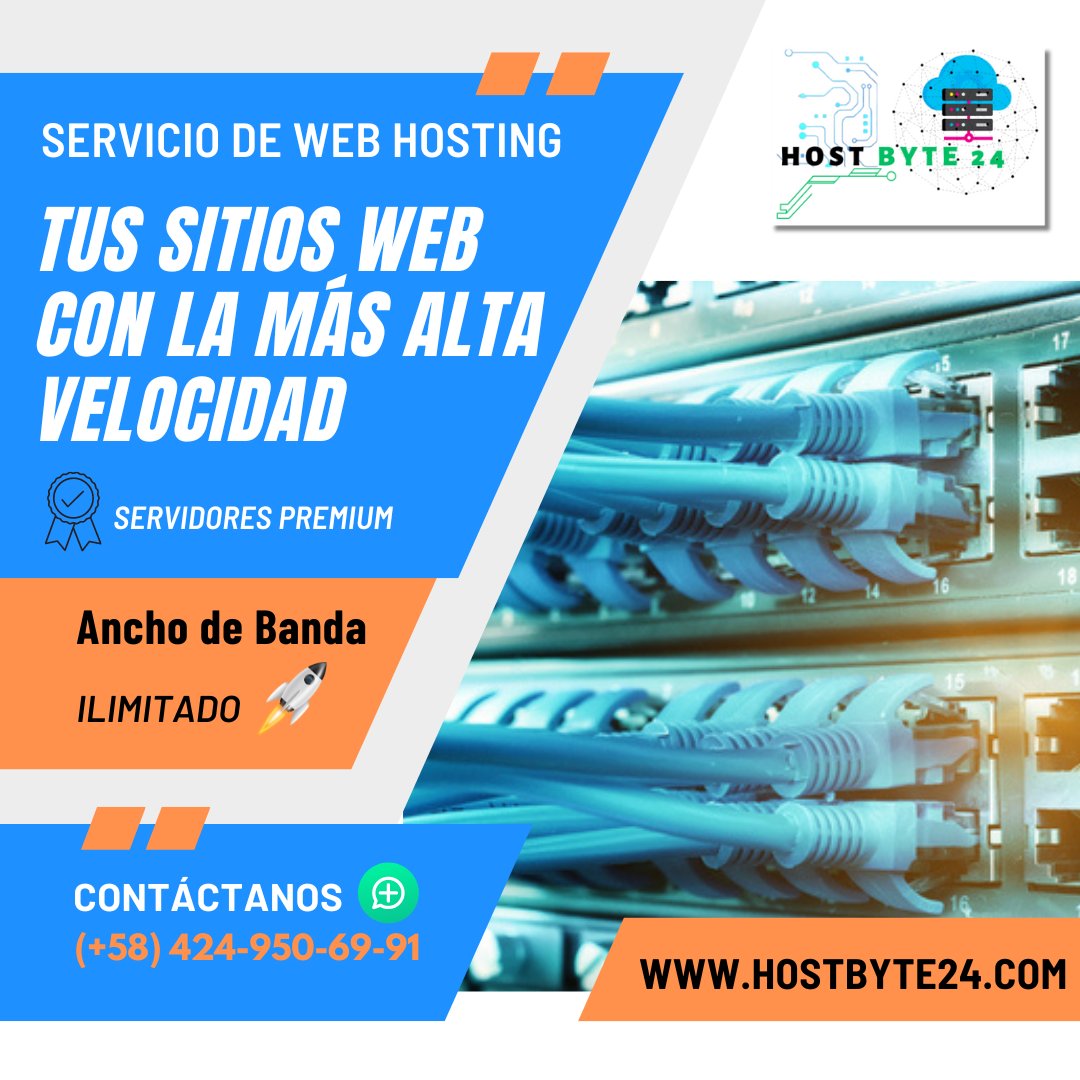 sol_invictus18's tweet photo. 🌐Servicio de Hosting con servidores premium para que tus sitios web y aplicaciones siempre estén activos y con la más alta velocidad.

📶Todos nuestros planes reciben un ancho de banda ilimitado.

Visítanos:
➡️ https://t.co/iB38OP44Yk

#hosting #dominios #venezuela #negocios https://t.co/Ju7olUVRVB