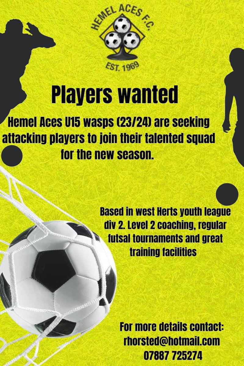 Hemel Aces FC tweet media