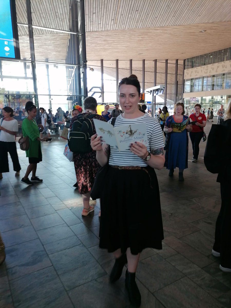 Mahmoud Khalifa (@moudkhalifa) on Twitter photo Flash mob.. Today at #Rotterdam Centraal Station #WLIC2023
<a href="/IFLA/">IFLA</a>
<a href="/iflawlic/">IFLA World Library and Information Congress</a>
<a href="/npsig/">IFLA Special Interest Group - New Professionals</a> Flash mob.. Today at #Rotterdam Centraal Station #WLIC2023
<a href="/IFLA/">IFLA</a>
<a href="/iflawlic/">IFLA World Library and Information Congress</a>
<a href="/npsig/">IFLA Special Interest Group - New Professionals</a>