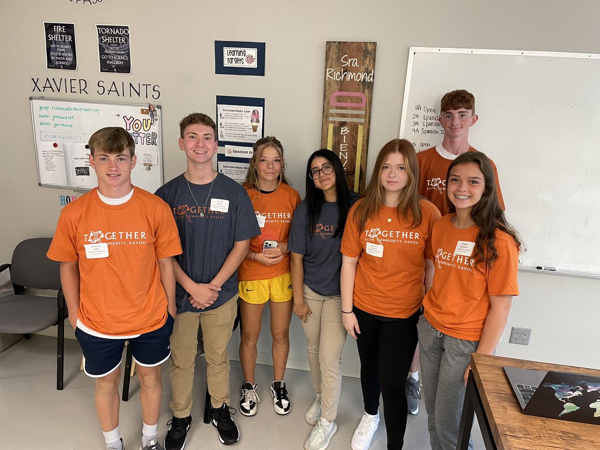 We are so excited to welcome our 5 new freshmen into House Richmond and the <a href="/XHSCommunity/">XavierCommunitySystem</a>! Welcome to the family!! #CoS