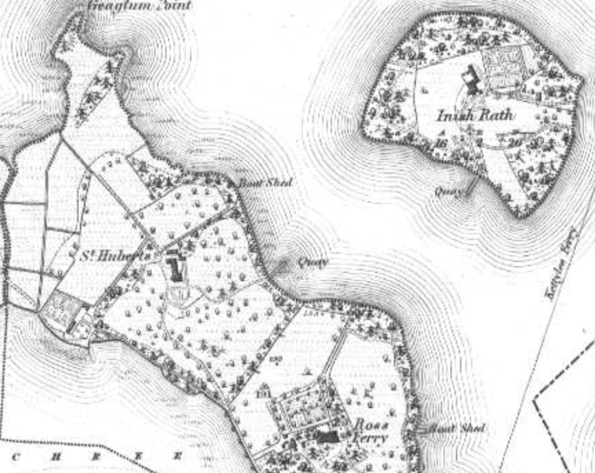 timothyferres's tweet photo. St Hubert's demesne was directly opposite #InishRath Island in County Fermanagh. https://t.co/MPjAL81ZWB