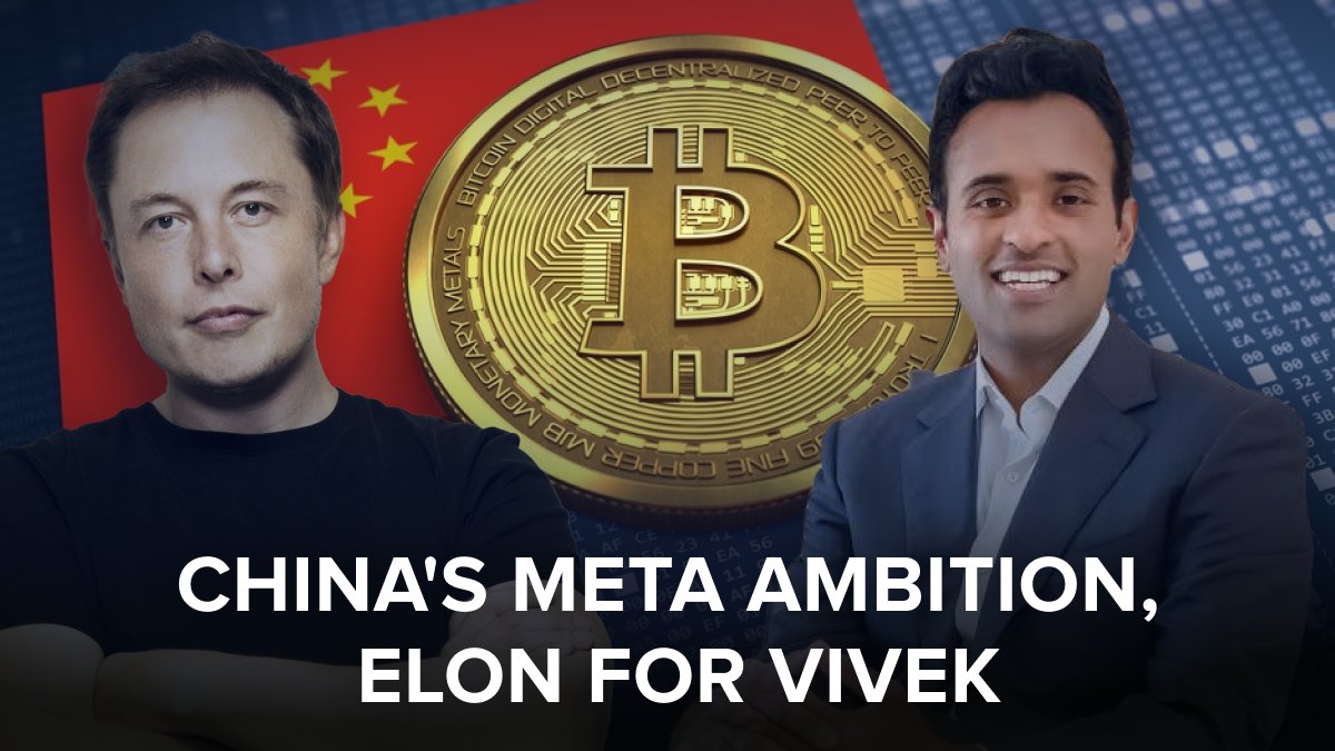 dextrade_'s tweet photo. 🔥#TopNews🔥
1️⃣Miners now aiding AI tech as per J.P. Morgan. Evolving for better earnings?
2️⃣China eyes integrating its social credit system in the metaverse via digital IDs
3️⃣Elon Musk endorses pro-crypto GOP candidate Vivek Ramaswamy. Game-changer?
https://t.co/l4xYu1ZBHI
#BTC https://t.co/77ad5IhGKH
