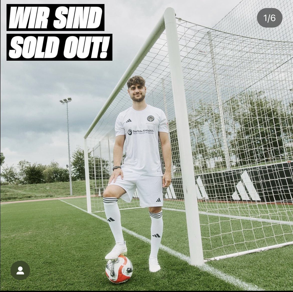 Was für ein Tag…

- Mit 51.000 subs wieder den subrekord von mir erreicht ❤️ 

- nach 2h sind die Trikots ausverkauft bei Delay Sports ❤️

Vielen Dank an alle ❤️