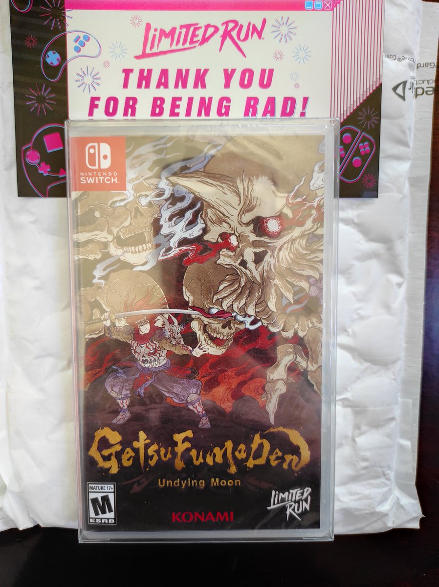 marioma19581330's tweet photo. Llegó muy rápido para ser de Límited Run.
#limitedrun #physicalswitch #gameswitch https://t.co/BfXaLbwSis