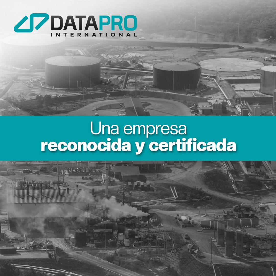DataproInt's tweet image. Nuestra empresa de servicios de campos petroleros cuenta con certificaciones y reconocimientos en cada uno de nuestros procesos, lo que demuestra la calidad de nuestro desempeño 🛢️✅