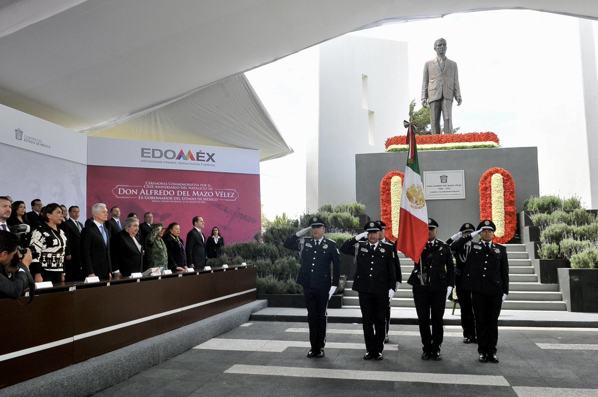 Conmemoramos el 119 Aniversario del Nacimiento de mi abuelo Don Alfredo Del Mazo Vélez, Exgobernador del Estado de México. Recordamos con orgullo y cariño su entrega, compromiso y vocación por el servicio público.