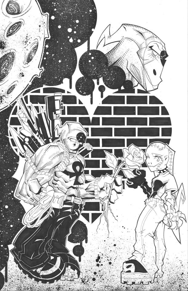 DBCBunny's tweet photo. 💀🍫🐰STEP-BY-STEP 
Villains In L❤️VE:
Gawdawful &amp; Sheol
Death-By-Chocolate Bunny®
The End of Days, a chocolate superhero uses his sweet tooth, to bite back against the forces of evil! https://t.co/RB2U9uiGNT