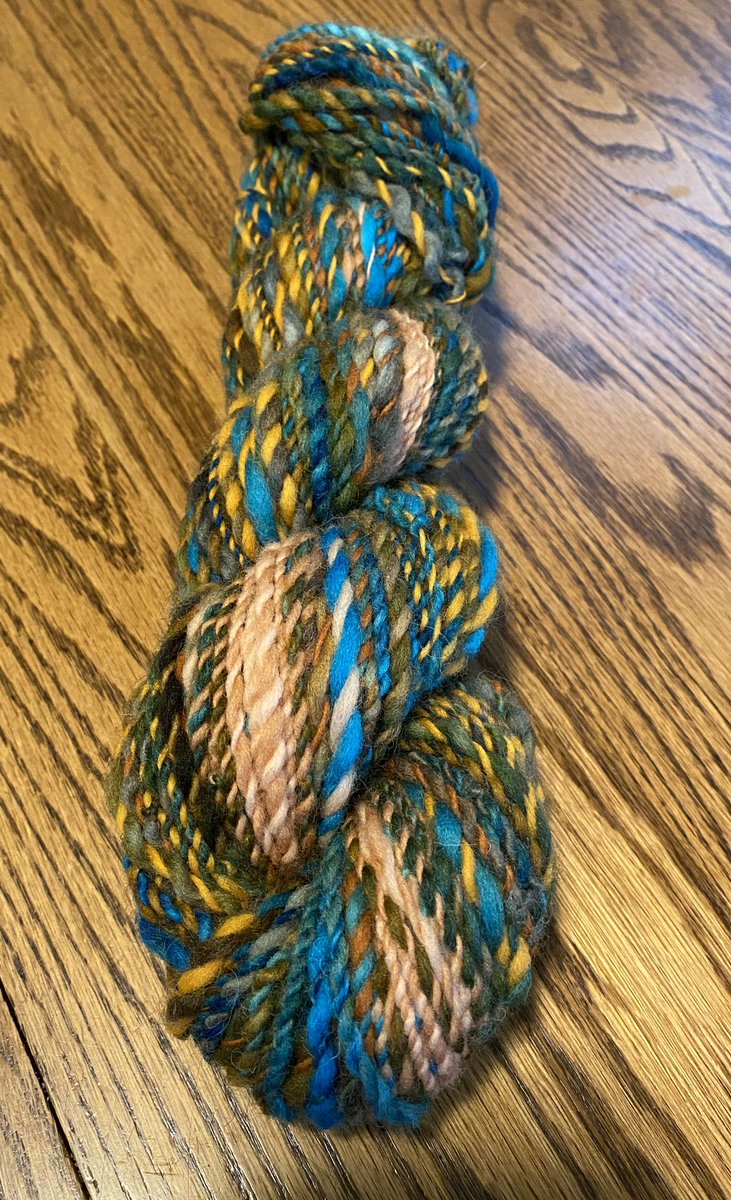 New Yarn in Etsy shop! Link in bio! This one is inspired by Bluey! #yarn