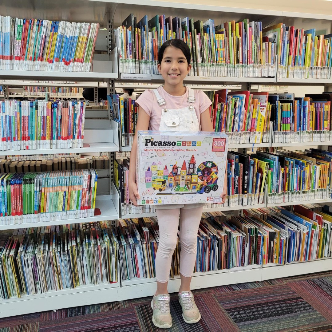markhamlibrary's tweet photo. Congrats to our SRC grand prize winner!
#summerreadingclub #TDSRC #SRC #summerreading #librarykids #libraryfun #markhampubliclibrary https://t.co/jNvCH5fDHS