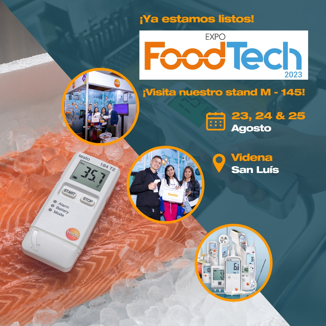 PeruTesto's tweet photo. 🚨¡Redescubre la tecnología más vanguardista para sector #food en #FoodTech2023! ¡Lo mejor en #mediciondigital, #controldecalidad y #seguridadalimentaria!
🗓️ Fechas: 23, 24 y 25 de agosto
📍 Lugar: La Videna, San Luis
🚀 Stand: M-145
¡Te estaremos esperando! https://t.co/Z6iQJByX9u