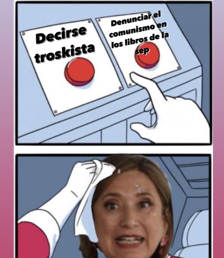 #XochiltGalvez y la crisis de identidad de las derechas progresistas con los #LibrosComunistas #LibrosDeTexto #librosdelasep