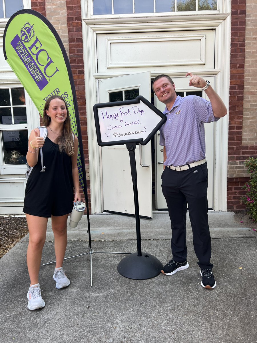 Happy first day of class from the Pirate Academic Success Center!#SuccessStartsHere