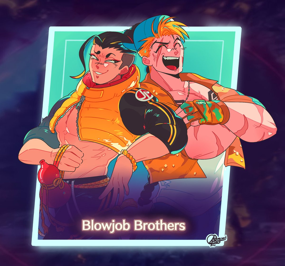 deqdmqn_'s tweet photo. just bros bein bros https://t.co/eifOb0FkXJ